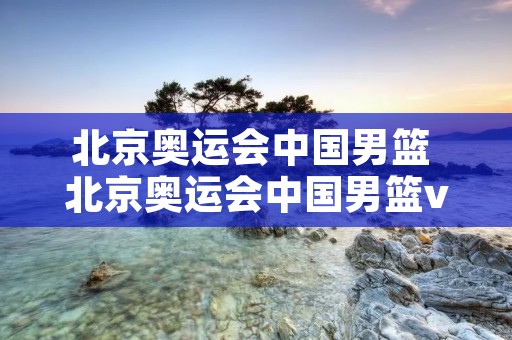 北京奥运会中国男篮 北京奥运会中国男篮vs美国