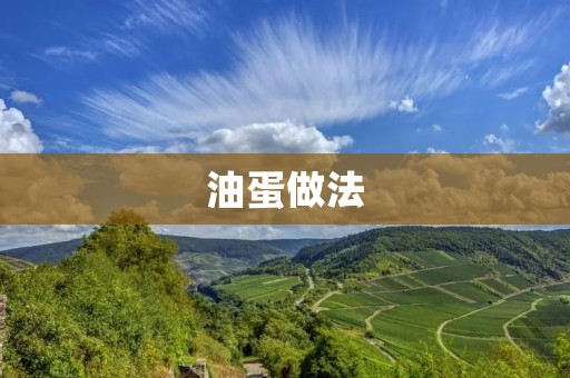 油蛋做法：美味简单易学的家常菜