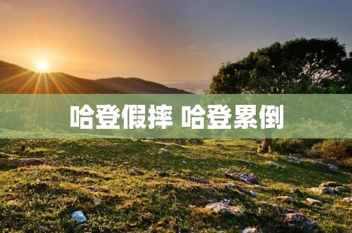 哈登假摔 哈登累倒