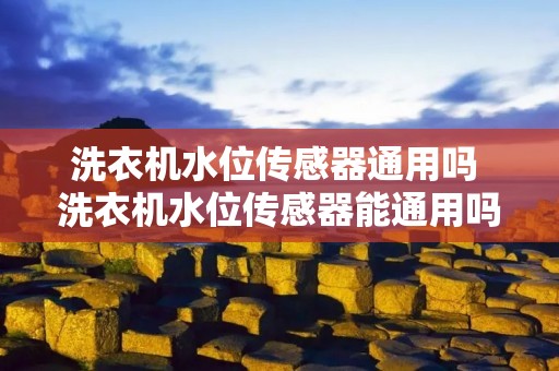 洗衣机水位传感器通用吗 洗衣机水位传感器能通用吗