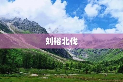 刘裕北伐：挽救南北朝分裂局面的重要历史事件