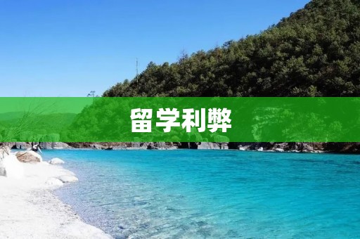 留学利弊:你需要知道的一切