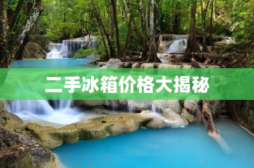 二手冰箱价格大揭秘:从品牌、型号、使用年限等方面来看 二手冰箱价格大揭秘:从品牌、型号、使用年限等方面来看