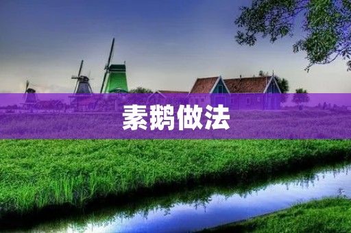 素鹅做法:如何做出美味的素鹅? 素鹅做法:如何做出美味的素鹅?