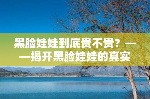 黑脸娃娃到底贵不贵?——揭开黑脸娃娃的真实价格