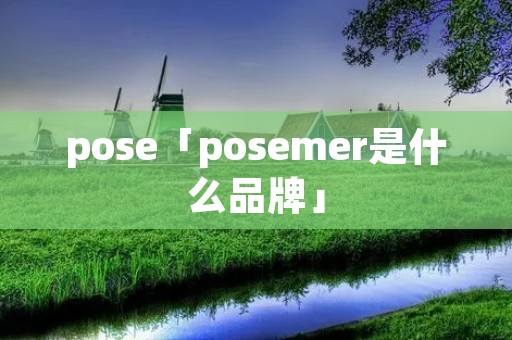 pose「posemer是什么品牌」