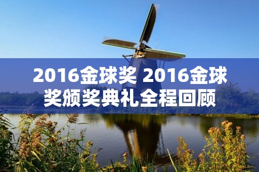 2016金球奖 2016金球奖颁奖典礼全程回顾 2016金球奖 2016金球奖颁奖典礼全程回顾