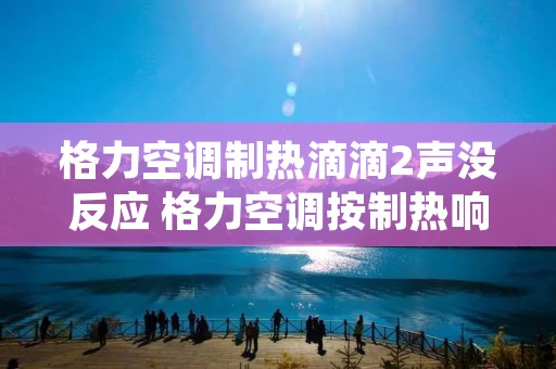 格力空调制热滴滴2声没反应 格力空调按制热响两声 格力空调制热滴滴2声没反应 格力空调按制热响两声