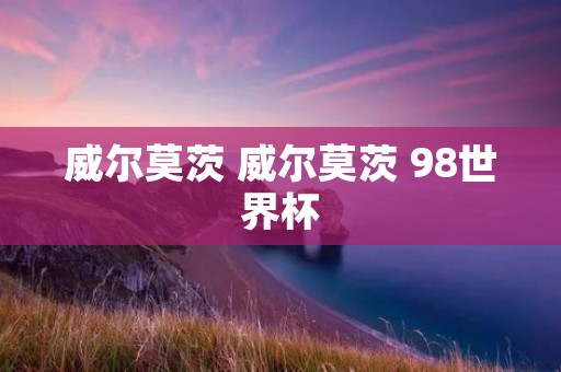 威尔莫茨 威尔莫茨 98世界杯