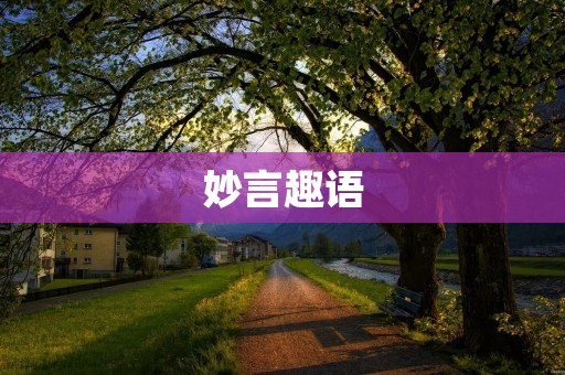 妙言趣语:用智慧与幽默点亮生活的艺术