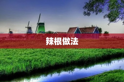 辣根做法：辛辣开胃的美味佳肴