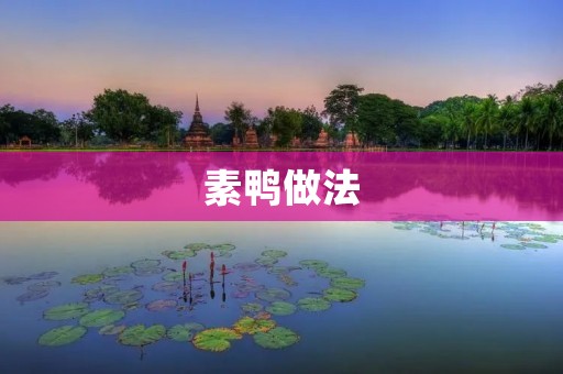 素鸭做法:天然食材打造美味佳肴 素鸭做法:天然食材打造美味佳肴
