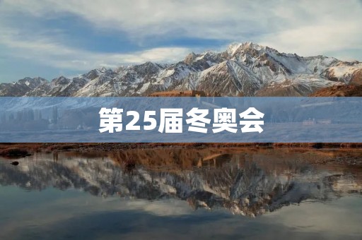 第25届冬奥会:璀璨冰雪盛宴 第25届冬奥会:璀璨冰雪盛宴