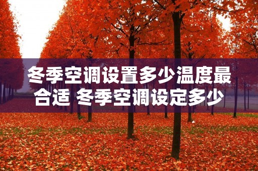 冬季空调设置多少温度最合适 冬季空调设定多少度合适 冬季空调设置多少温度最合适 冬季空调设定多少度合适