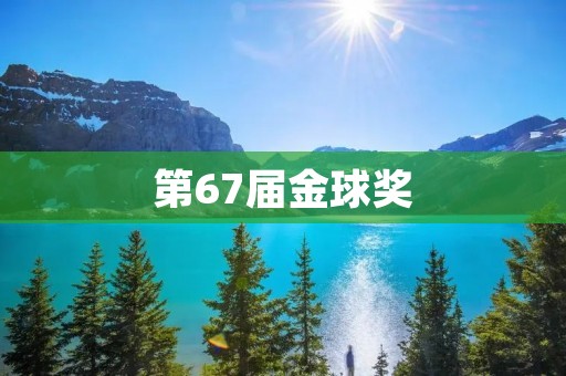 第67届金球奖:荣耀与争议并存的盛宴 第67届金球奖:荣耀与争议并存的盛宴