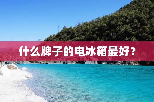 什么牌子的电冰箱最好? 什么牌子的电冰箱最好?