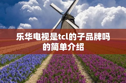 乐华电视是tcl的子品牌吗的简单介绍