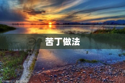 苦丁做法:从苦涩到美味的烹饪艺术 苦丁做法:从苦涩到美味的烹饪艺术