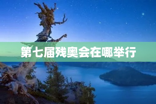第七届残奥会在哪举行