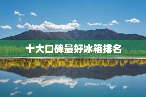 十大口碑最好冰箱排名:为您推荐品质卓越、功能强大的冰箱 十大口碑最好冰箱排名:为您推荐品质卓越、功能强大的冰箱