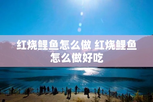 红烧鲤鱼怎么做 红烧鲤鱼怎么做好吃