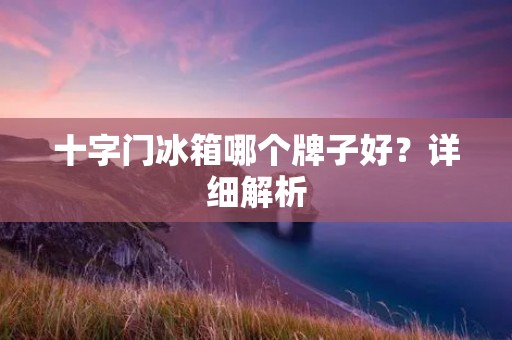 十字门冰箱哪个牌子好？详细解析