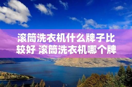 滚筒洗衣机什么牌子比较好 滚筒洗衣机哪个牌子最好