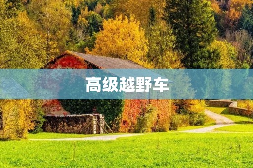 高级越野车:解锁极限驾驶体验 高级越野车:解锁极限驾驶体验