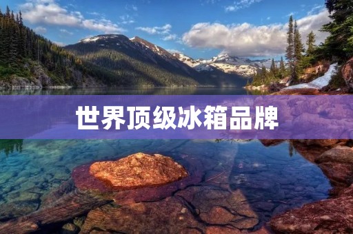 世界顶级冰箱品牌:保持食物新鲜与高效冷藏的极致之选 世界顶级冰箱品牌:保持食物新鲜与高效冷藏的极致之选