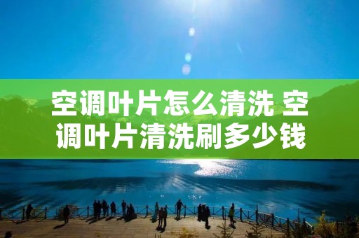 空调叶片怎么清洗 空调叶片清洗刷多少钱