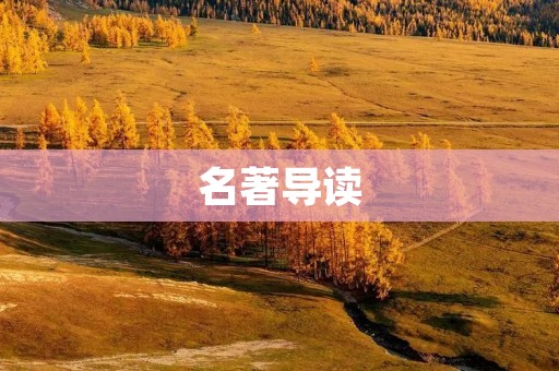 名著导读:《红楼梦》的情节与人物分析