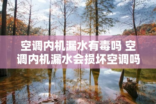 空调内机漏水有毒吗 空调内机漏水会损坏空调吗