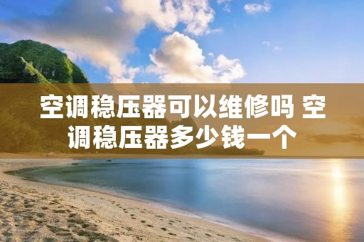 空调稳压器可以维修吗 空调稳压器多少钱一个