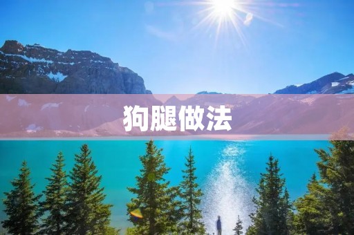 狗腿做法:美味可口的家常菜 狗腿做法:美味可口的家常菜