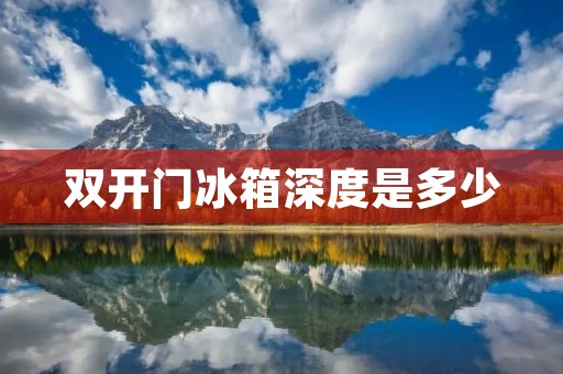 **门冰箱深度是多少：全面解析**门冰箱的尺寸和深度