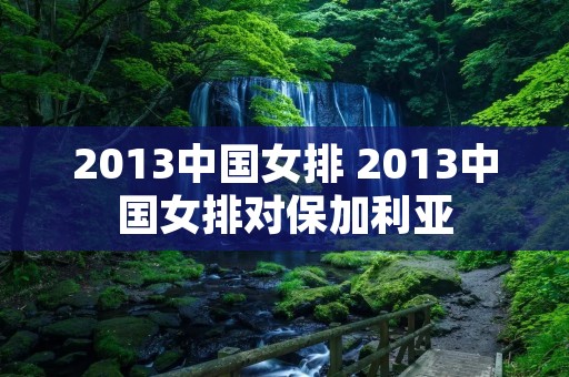 2013中国女排 2013中国女排对保加利亚 2013中国女排 2013中国女排对保加利亚