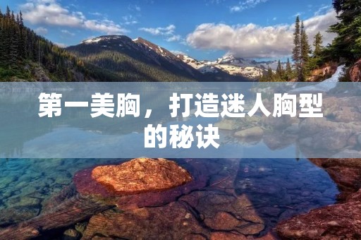 第一美胸,打造迷人胸型的秘诀 第一美胸,打造迷人胸型的秘诀
