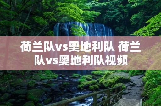 荷兰队vs奥地利队 荷兰队vs奥地利队视频