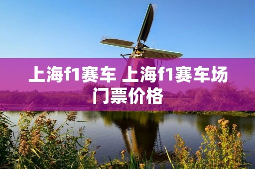 上海f1赛车 上海f1赛车场门票价格