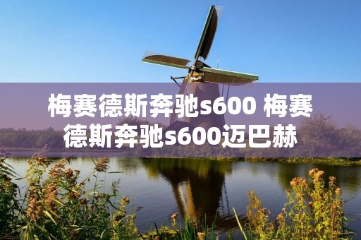 梅赛德斯奔驰s600 梅赛德斯奔驰s600迈巴赫