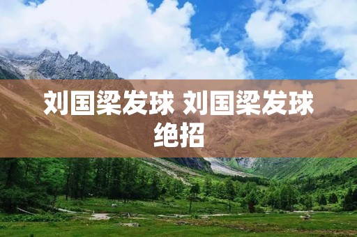 刘国梁发球 刘国梁发球绝招