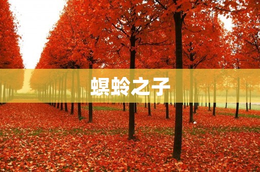 螟蛉之子:一个与众不同的命运