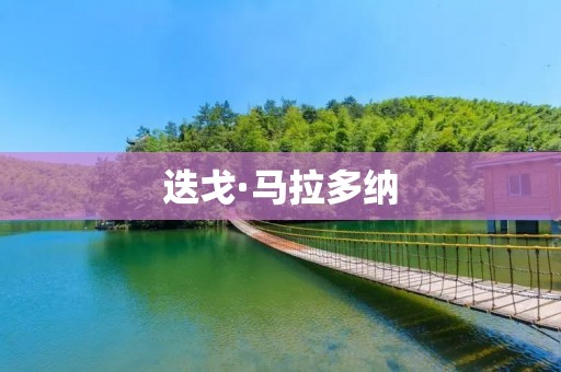 迭戈·马拉多纳:足球史上的传奇 迭戈·马拉多纳:足球史上的传奇