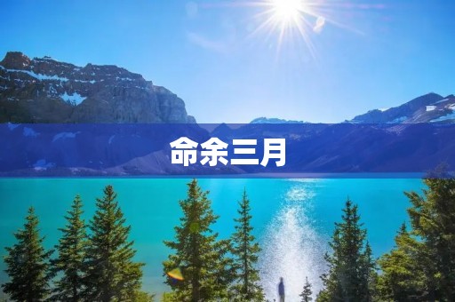 命余三月:生命在时光中的短暂航程
