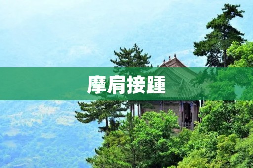 摩肩接踵:城市中的人潮汹涌