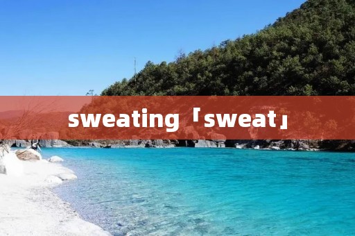 sweating「sweat」