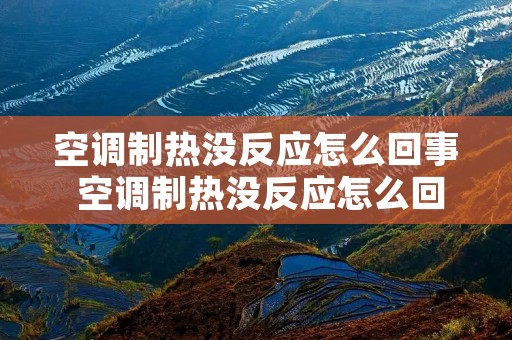 空调制热没反应怎么回事 空调制热没反应怎么回事制冷可以