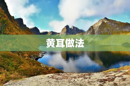 黄耳做法:美味佳肴,健康无忧 黄耳做法:美味佳肴,健康无忧