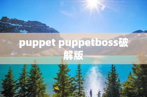 puppet puppetboss破解版 puppet puppetboss破解版