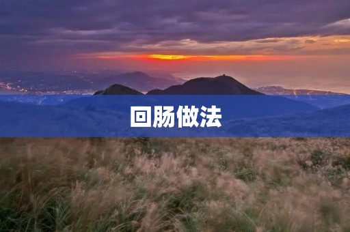 回肠做法：美味可口的家常菜谱分享
